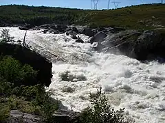 El río Rupert en la Route du Nord