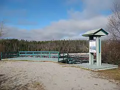 Mirador en el río Rupert