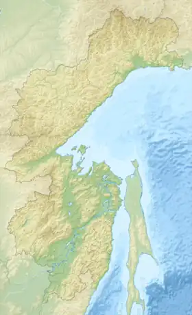 Isla Gran Chantar(Óstrov Bolshoy Shantar) ubicada en Krai de Jabárovsk