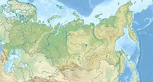 Río Pechora. ubicada en Rusia