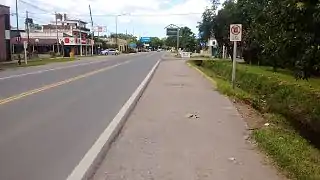 Tramo de la ex Ruta 9.