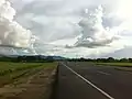 Ruta del Sol en su paso por Puerto Salgar.