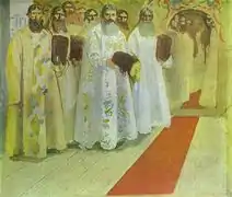 Esperando al zar. 1901