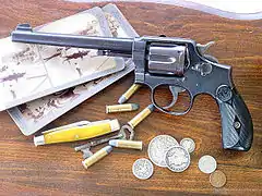 Smith & Wesson .38 Modelo Especial 1899 Eyector a mano Militar y Policía.