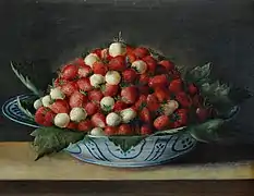 Tarro de fresas (c. 1620), Musée de l'Œuvre Notre-Dame, Estrasburgo