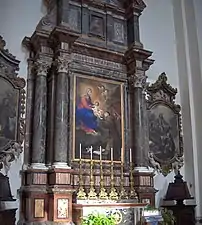 San Francisco obtiene el Pardón de Asis, en la  basílica de Nuestra Señora de los Ángeles, Asís (1602-1603)