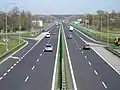 La E 75 en Bielsko-Biała, Polonia