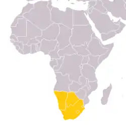 Situación de Unión Aduanera de África Austral