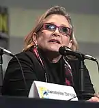 Carrie Fisher, actriz fallecida un 27 de diciembre de 2016.