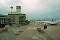 Torre de control y pista de llegada del Aeropuerto Santos Dumont