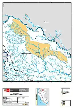 Ámbito de la reserva comunal