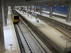 Estación Intermodal en Palma de Mallorca, de donde parten los trenes con destino a Manacor.