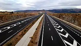 Autovía de circunvalación de Segovia SG-20, barrio de Nueva Segovia a la Izquierda