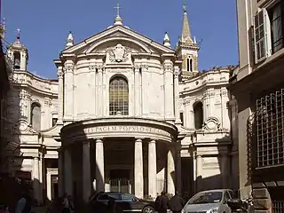 Santa Maria della Pace (1656-1667), de Pietro da Cortona