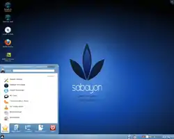 Sabayon Linux 5.2 con KDE.