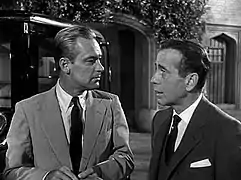 William Holden y Humphrey Bogart