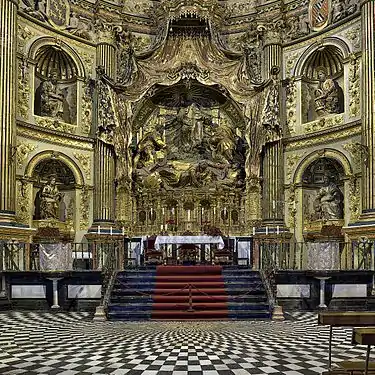 Retablo de la Transfiguración, Sacra Capilla del Salvador (Úbeda)