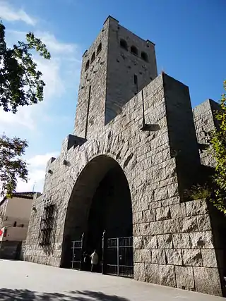 Sacrario Militare Italiano e iglesia de San Antonio de Padua en Zaragoza (1940-1944).