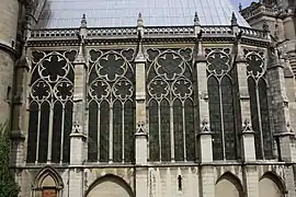 Capilla de San Luis del Château de Saint-Germain-en-Laye -Château de Saint-Germain-en-Laye- (a veces es denominada Sainte-Chapelle -Commons-).