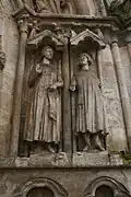 Gauthier y san Teobaldo doncel, en Provins.