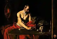 Saint Jerome Writing-Caravaggio (c. 1607).jpg