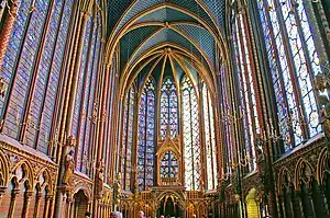 La Sainte-Chapelle, París (radiante)