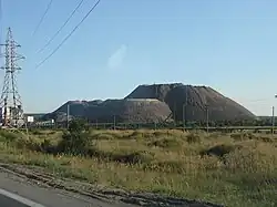 Vertedero de sal en Solikamsk