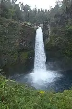 Salto del Puma en verano