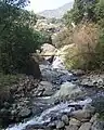 Vista del estero de Ramón, en la zona del salto del peumo.