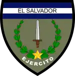 Bandera del ejército de El Salvador