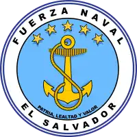 Bandera naval de El Salvador