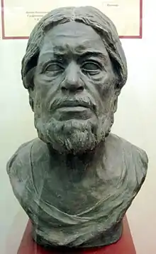 Reconstrucción facial del zar Samuel.