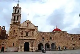 Templo de  San Francisco en Sombrerete.