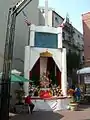 Santuario de San Genaro en el patio de la Iglesia de la Preciosísima Sangre