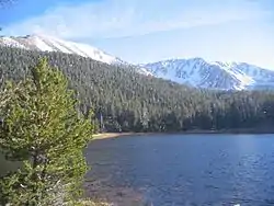 El "Dry Lake" de San Gorgonio.