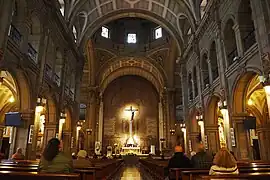 Interior de la nave central.