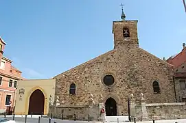 Hastial de la iglesia de San Bartolomé