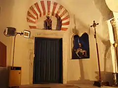 Arco mozárabe.