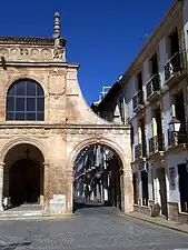 Arco lateral de la Casa Consistorial