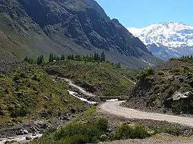 Río el Volcán.