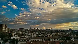 Una panorámica de un barrio típico en San Miguel.