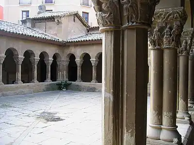 Claustro del monasterio.