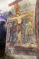 Detalle de los frescos de la Abadía de San Vincenzo al Volturno