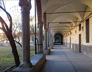 Vista del claustro