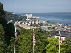 Sandakan from the Puu Jih Shih Temple