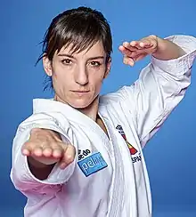 Sandra Sánchez, campeona del mundo de karate y embajadora de la aseguradora Pelayo