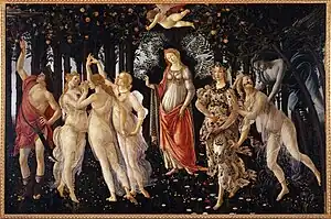 Primavera (Botticelli), ca. 1477.