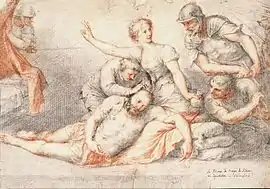 Sansón y Dalila de José de Ribera.