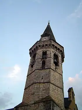 Detalle del campanario.