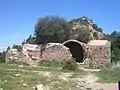 Restos de la iglesia románica de San Pablo el Viejo.